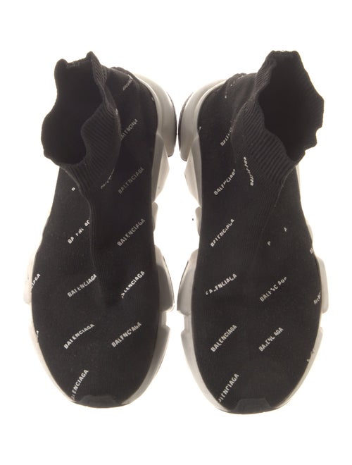Balenciaga Speed Trainer Repeat Logo Sock Sneakers