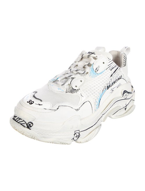Balenciaga Triple S 'Sketch' Chunky Sneakers
