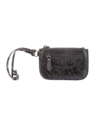Balenciaga Le Cagole Coin Purse Calfskin Wallet