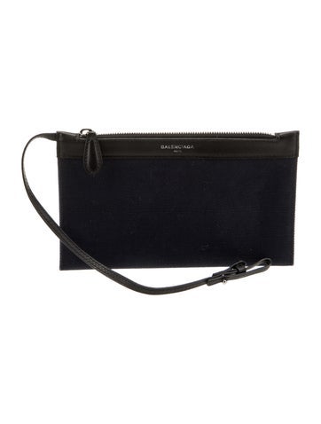 Balenciaga Clutches Canvas Clutch