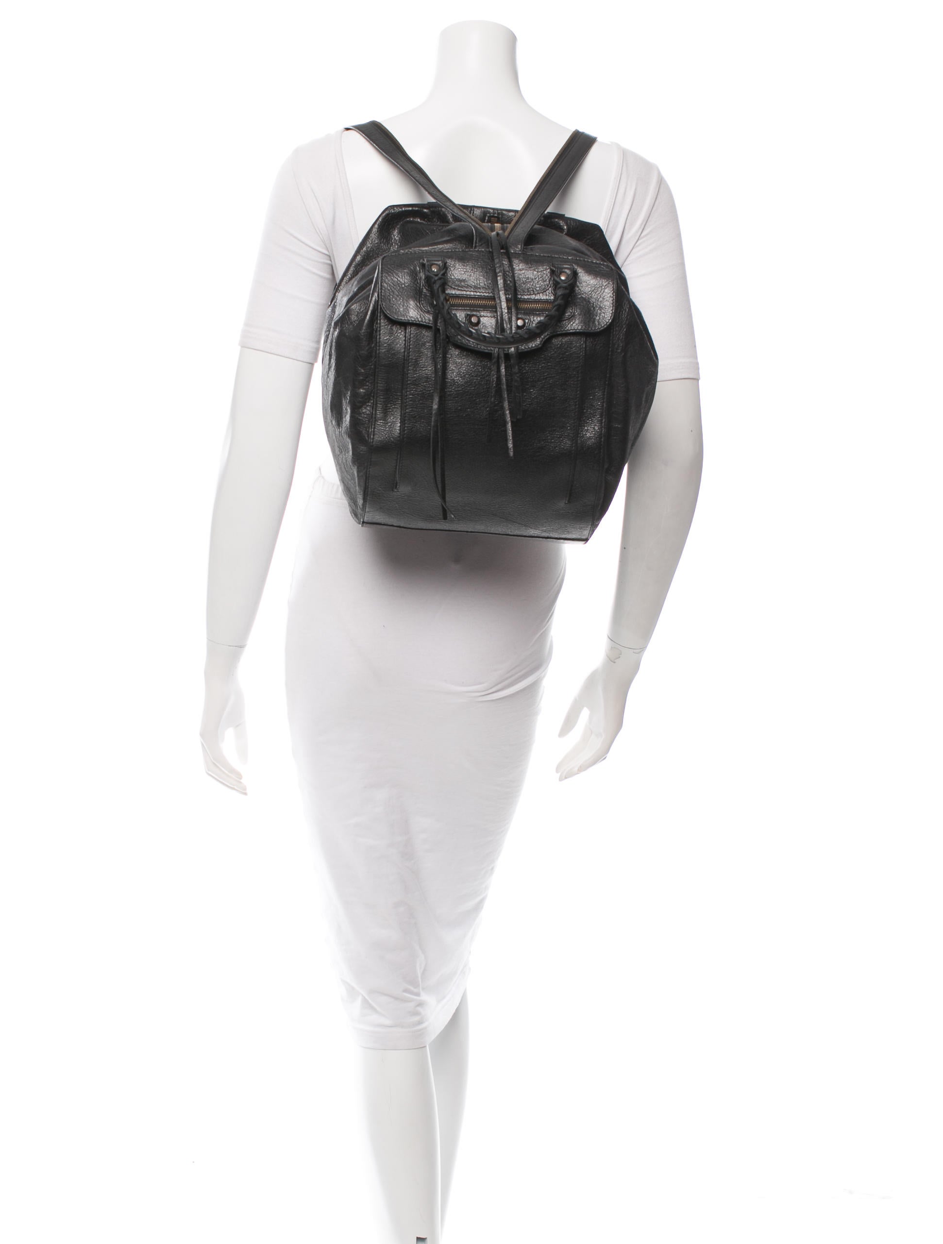 balenciaga motocross classic zip traveler backpack Balenciaga Motocross Classic Zip Traveler Backpack - Black Backpacks,  Handbags - BAL32977