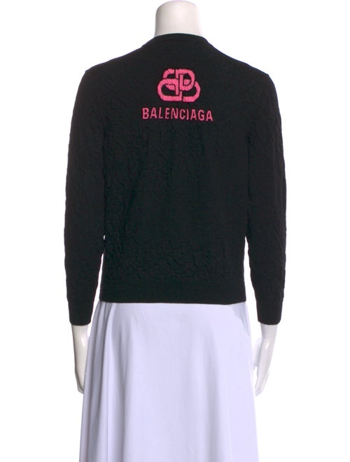 Balenciaga 2019 Logo Back Sweater