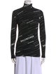 Balenciaga 2018 Lace Pattern Top