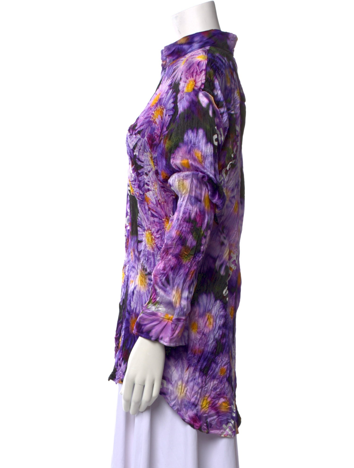 Balenciaga 2021 Silk Blouse