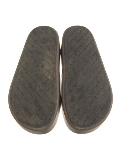 Balenciaga Leather Slides