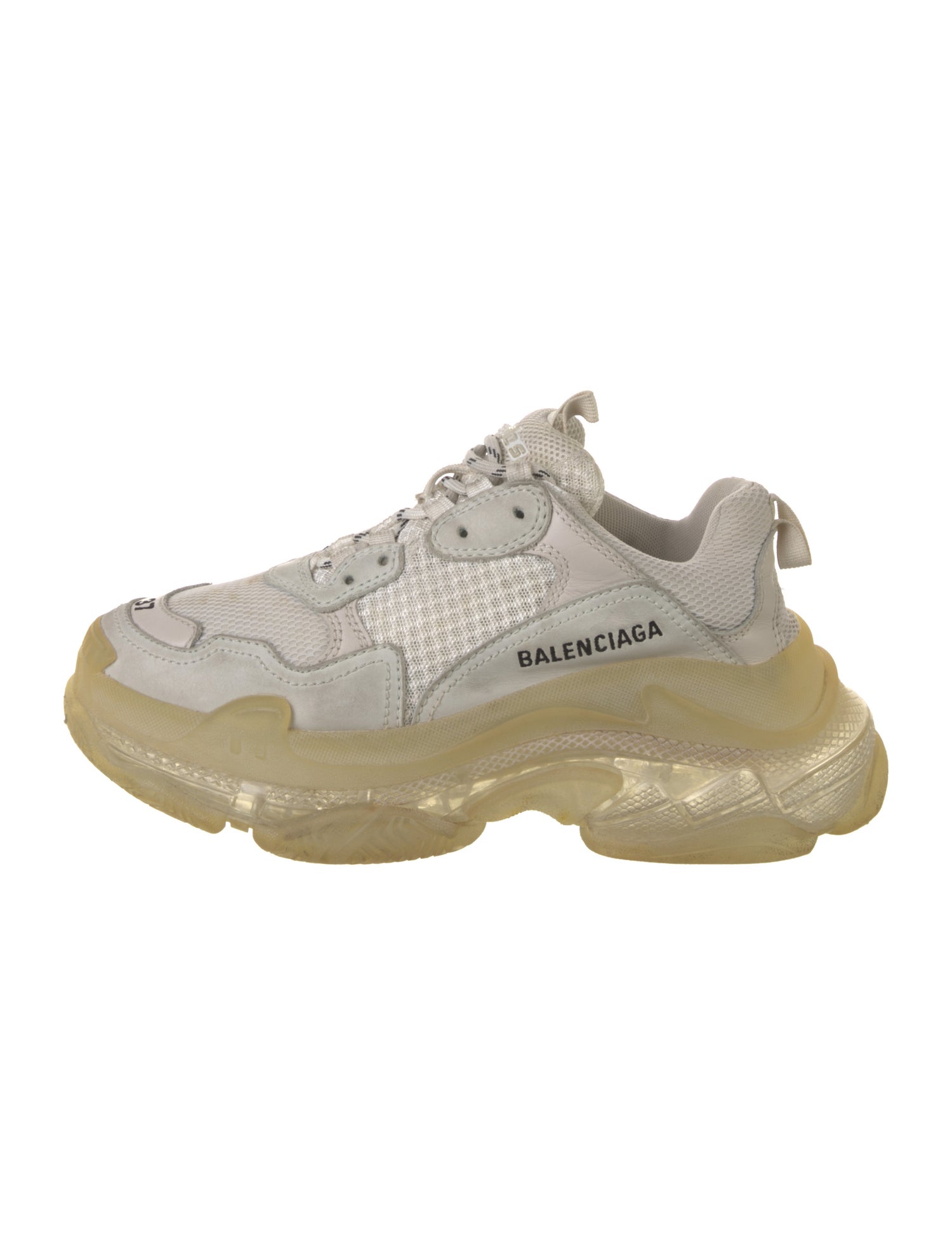 Balenciaga Triple S Clear Sole Chunky Sneakers