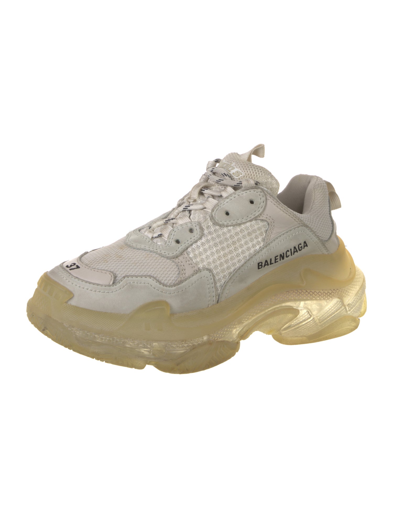 Balenciaga Triple S Clear Sole Chunky Sneakers