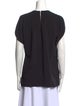 Balenciaga 2012 Crew Neck Blouse
