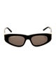 Balenciaga Square Tinted Sunglasses