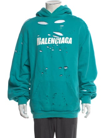 Balenciaga 2020 'Destroyed' Hoodie