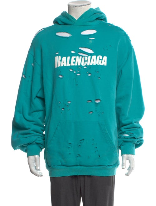 Balenciaga 2020 'Destroyed' Hoodie