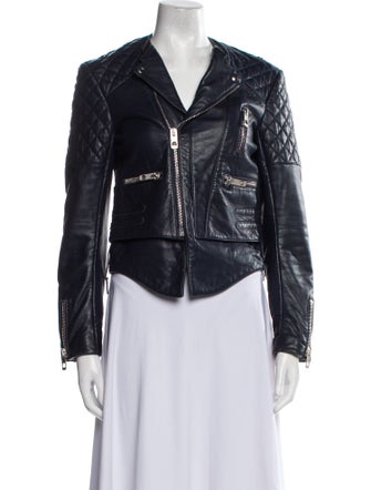 Balenciaga 2011 Leather Biker Jacket