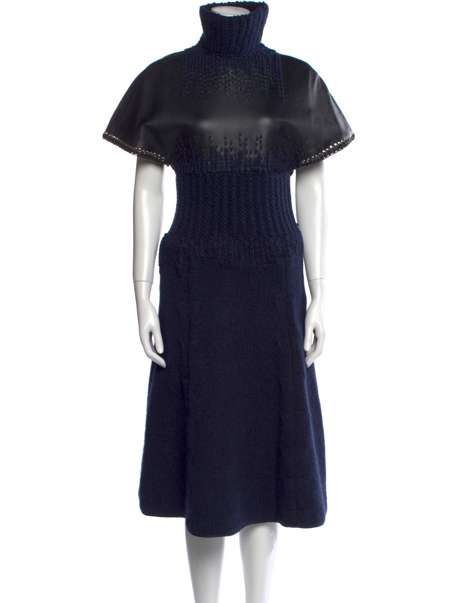 ワンピース A FERRETTI a Ferretti Virgin Wool Midi Dress Alberta Ferretti Virgin Wool Midi Dress In Grey - 33% Off