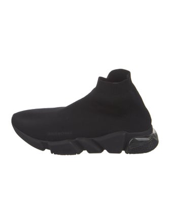 Balenciaga Speed Trainer 'Clear Sole - Triple Black' Sock Sneakers