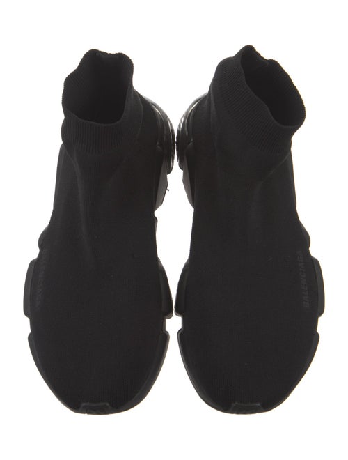 Balenciaga Speed Trainer 'Clear Sole - Triple Black' Sock Sneakers