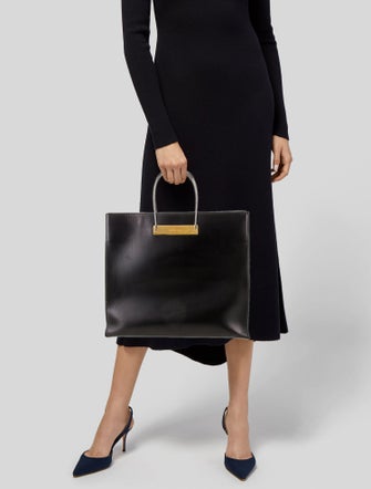 Balenciaga Leather Top Handle Bag Medium
