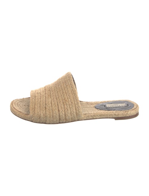 Balenciaga Raffia Slides