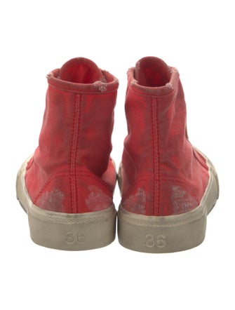 Balenciaga Paris 'Destroyed - Red' Sneakers