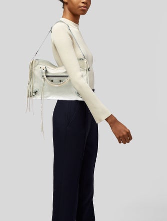 Balenciaga Leather Motocross Classic City