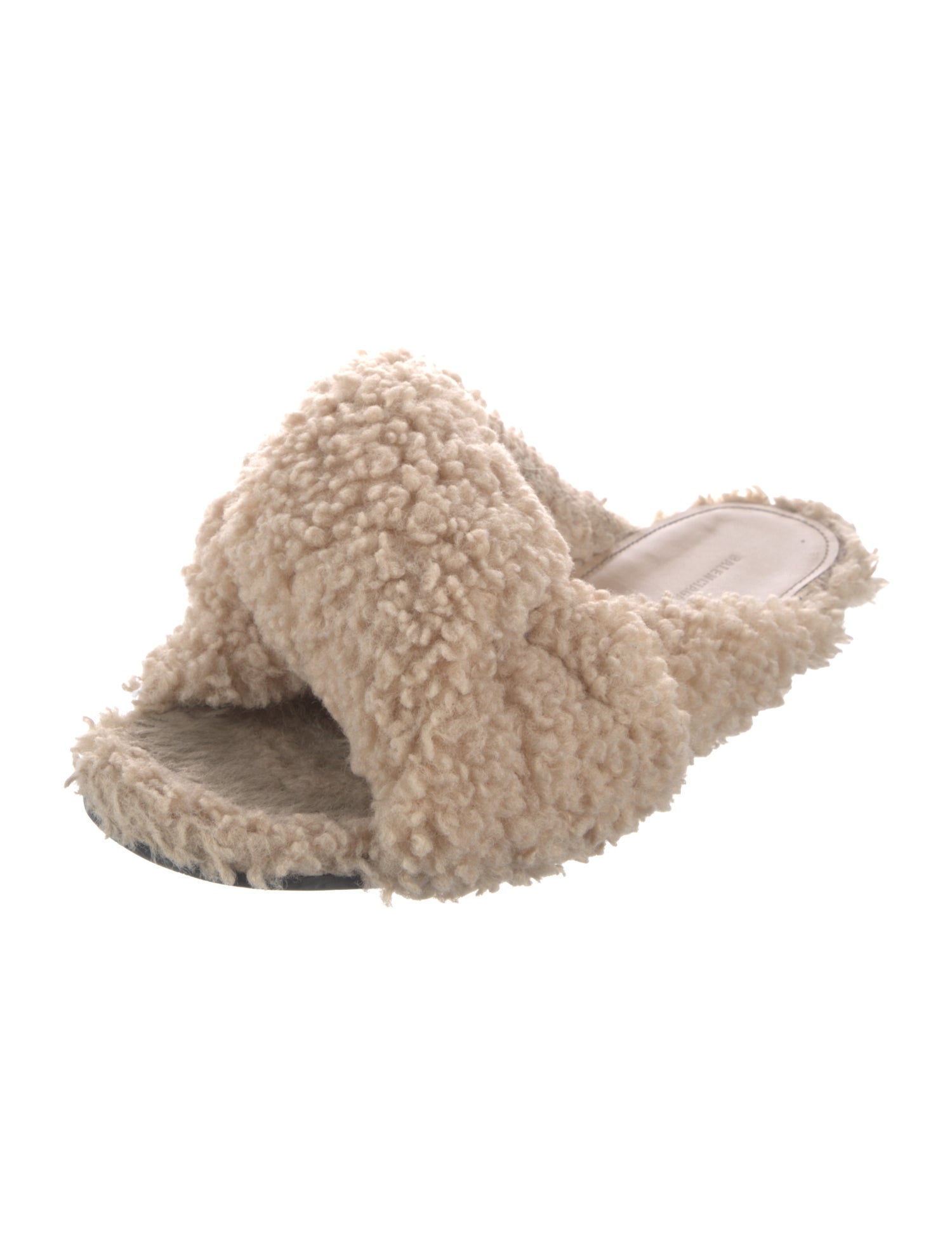 Balenciaga Shearling Espadrilles