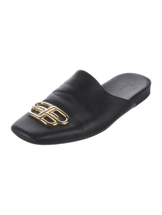 Balenciaga Leather Mules