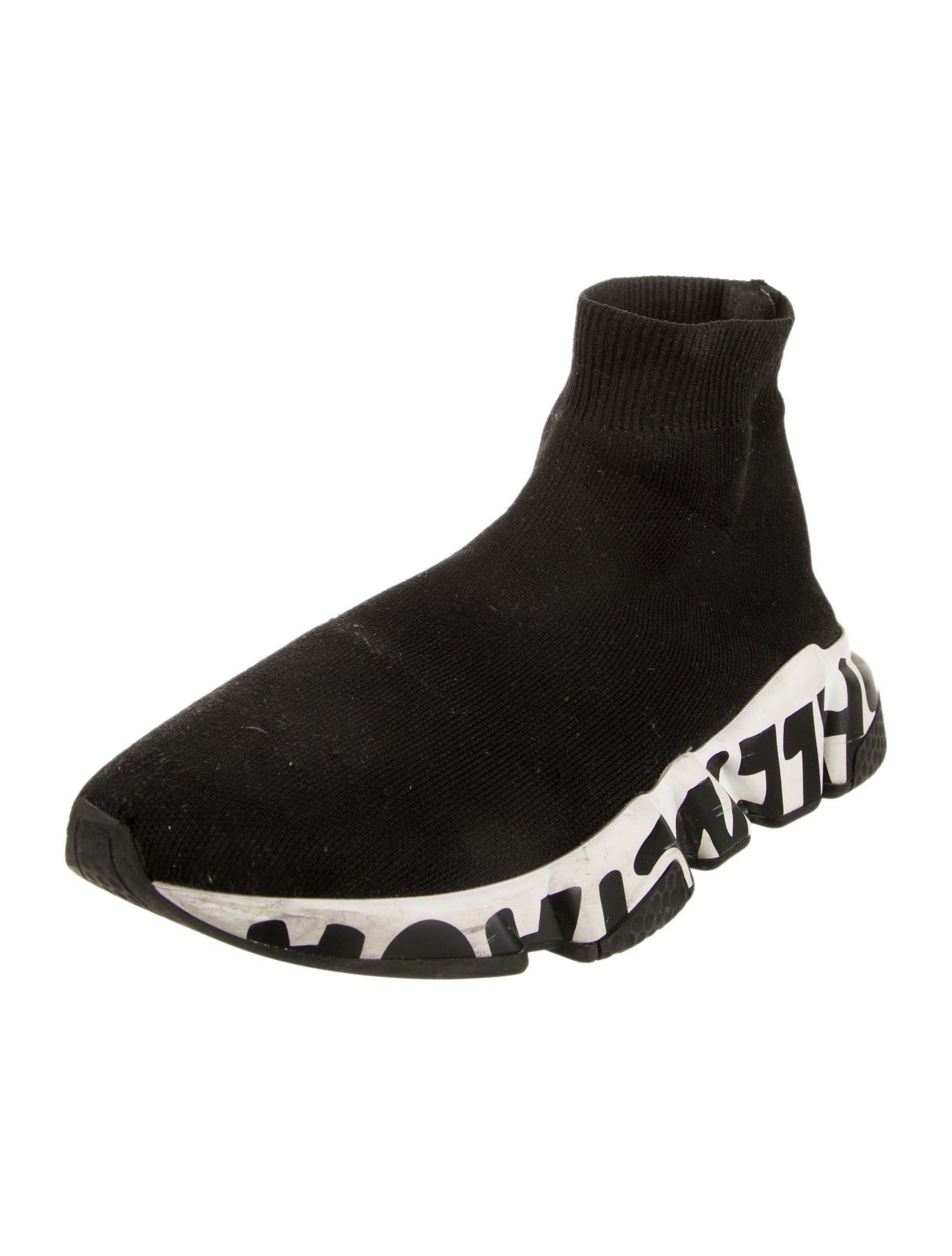 Balenciaga Speed Trainer 'Graffiti' Sock Sneakers