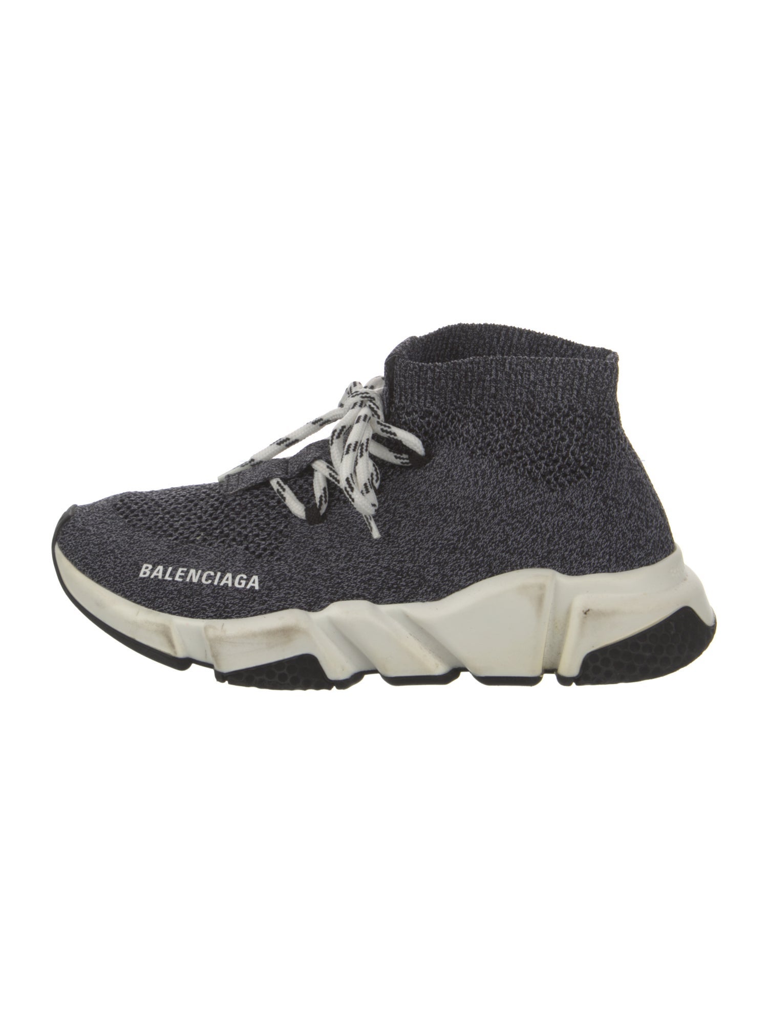 Balenciaga Speed Trainer Lace-Up Sock Sneakers