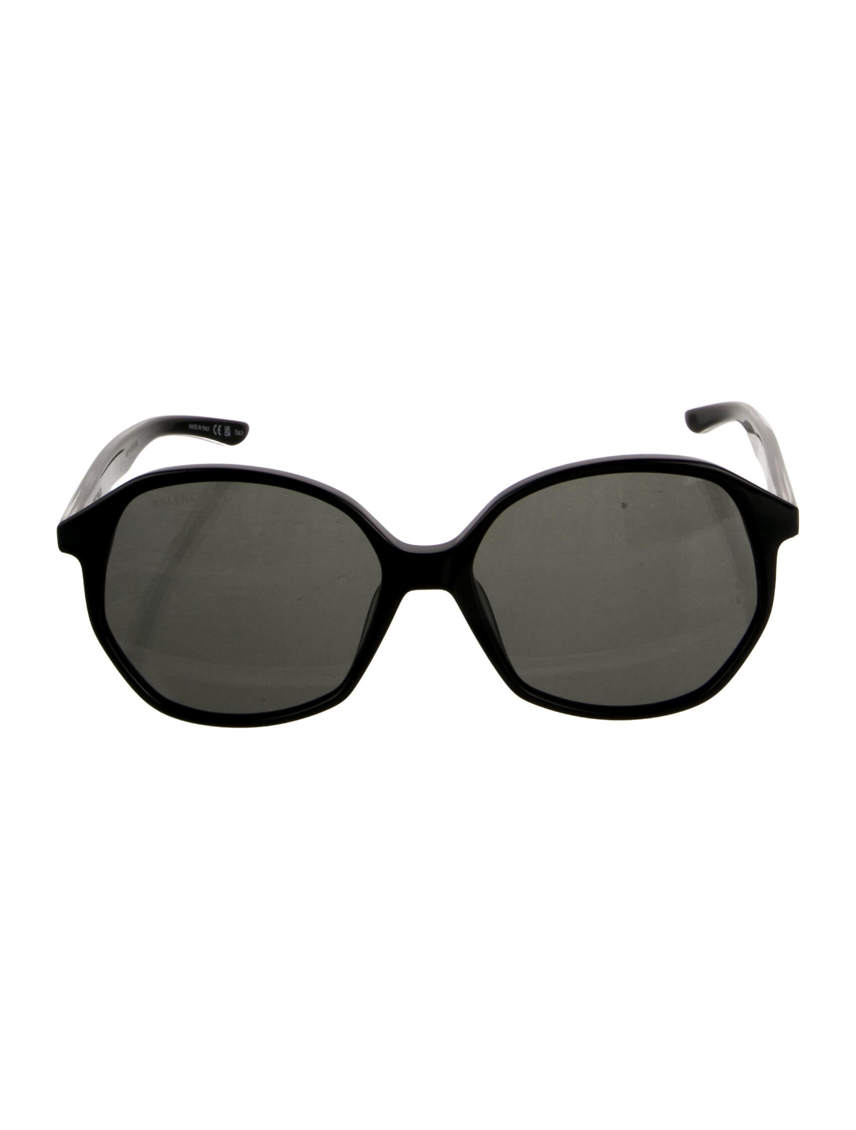 Balenciaga Oversize Tinted Sunglasses