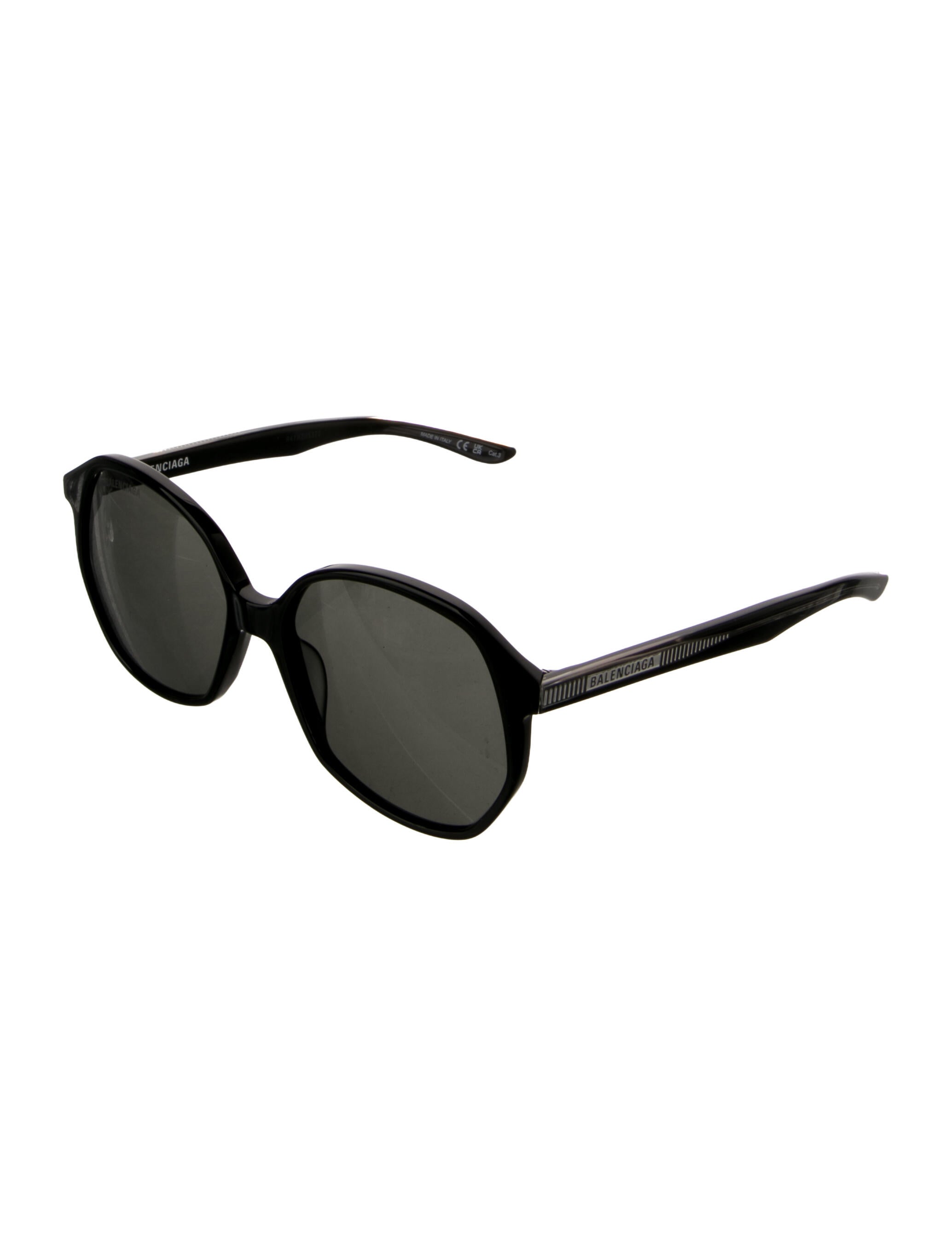 Balenciaga Oversize Tinted Sunglasses