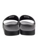 Balenciaga Rubber Graphic Print Slides