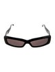 Balenciaga Narrow Tinted Sunglasses