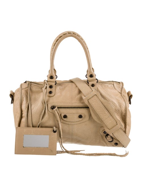 Balenciaga Leather Motocross Twiggy Maxi