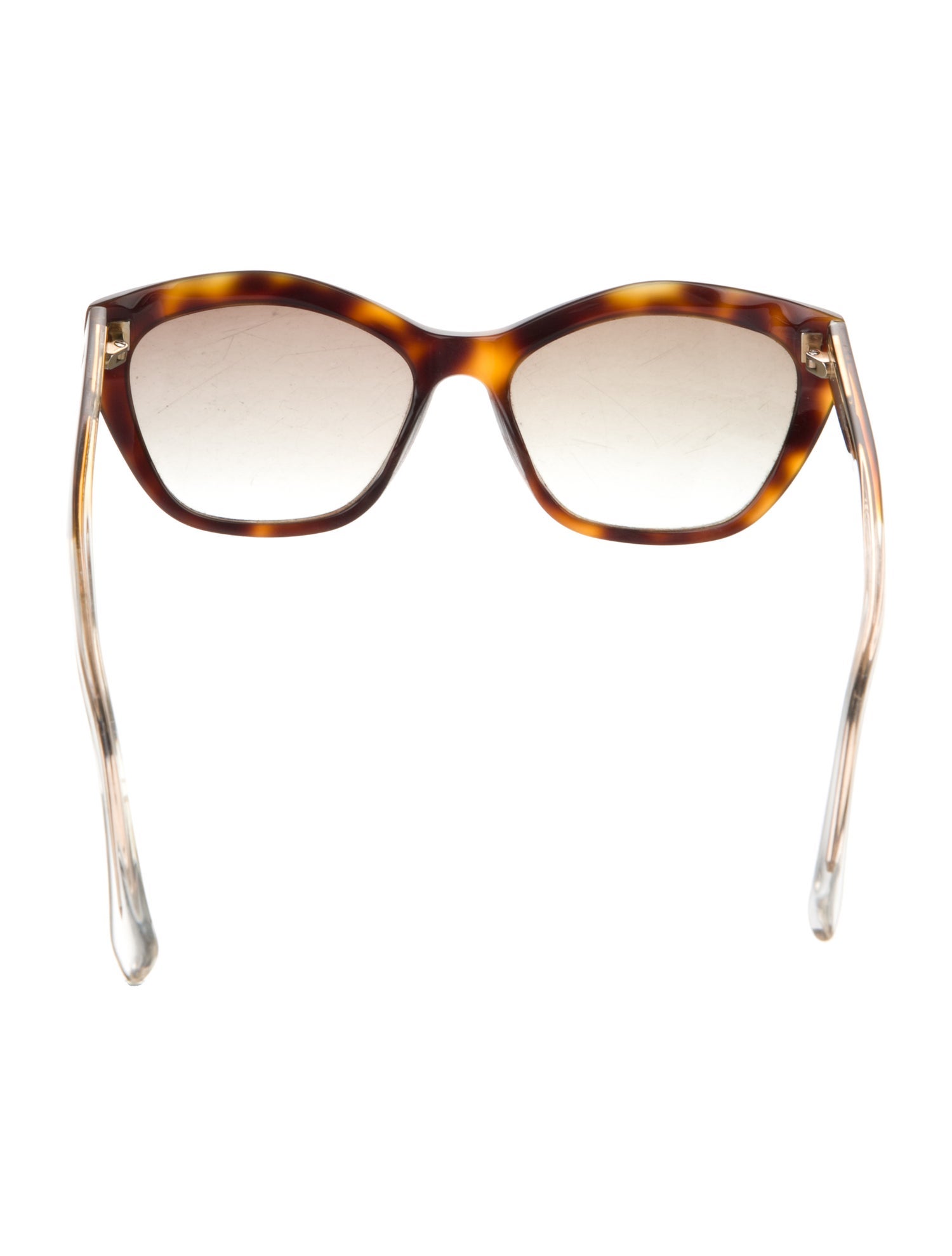 Balenciaga Cat-Eye Tinted Sunglasses