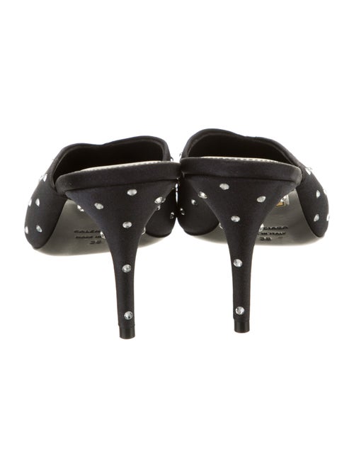 Balenciaga Crystal Embellishments Mules
