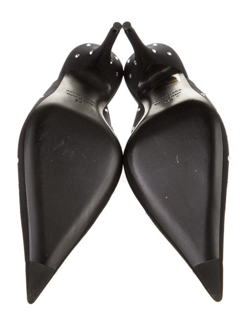 Balenciaga Crystal Embellishments Mules