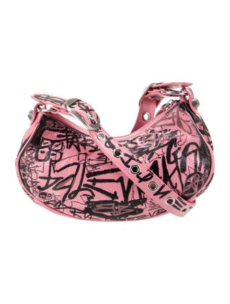 Balenciaga Leather Graffiti XS 2023