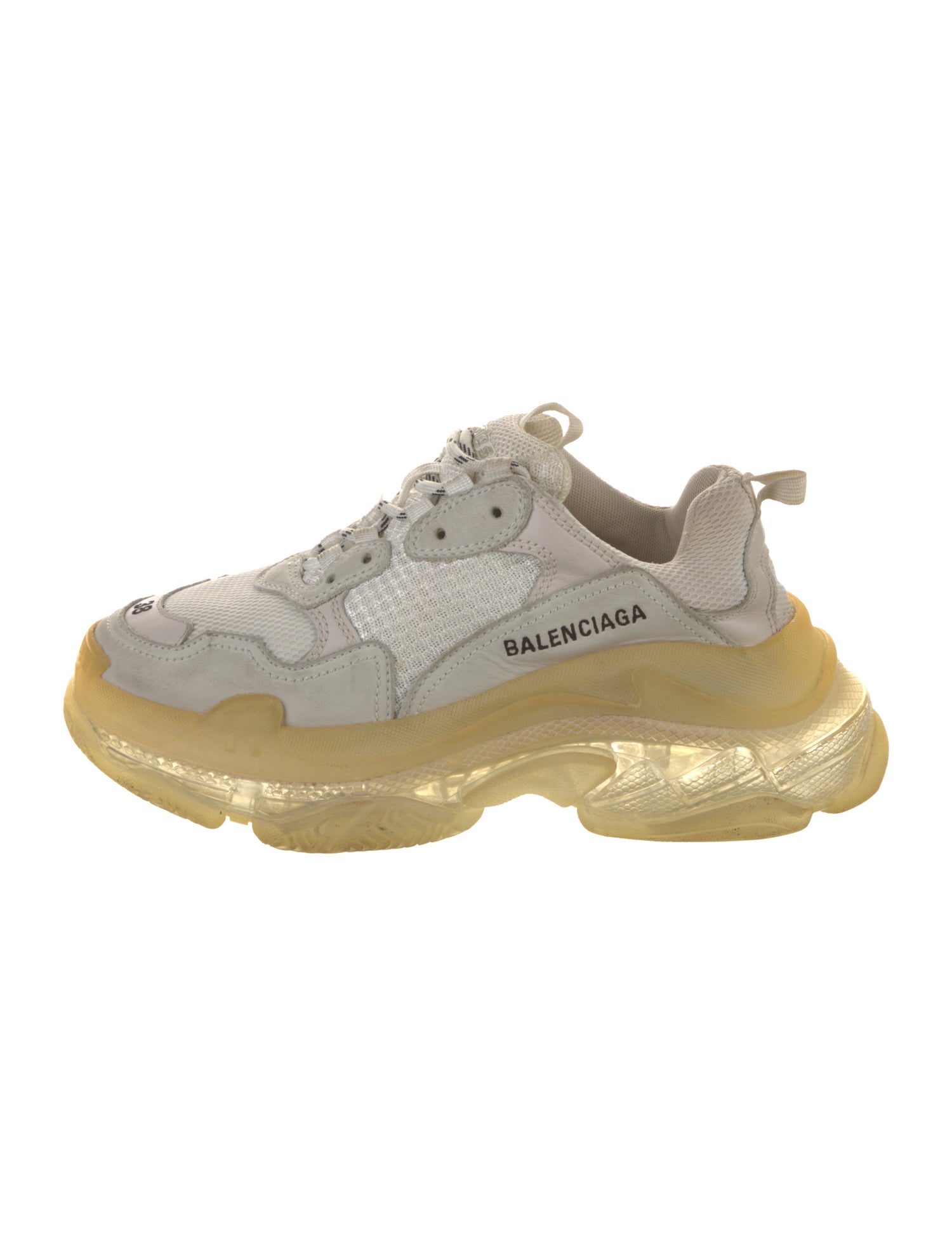 Balenciaga Triple S 'Clear Sole' Chunky Sneakers