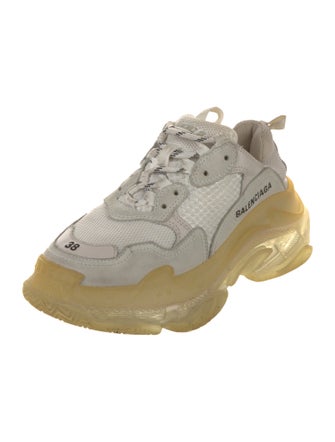 Balenciaga Triple S 'Clear Sole' Chunky Sneakers