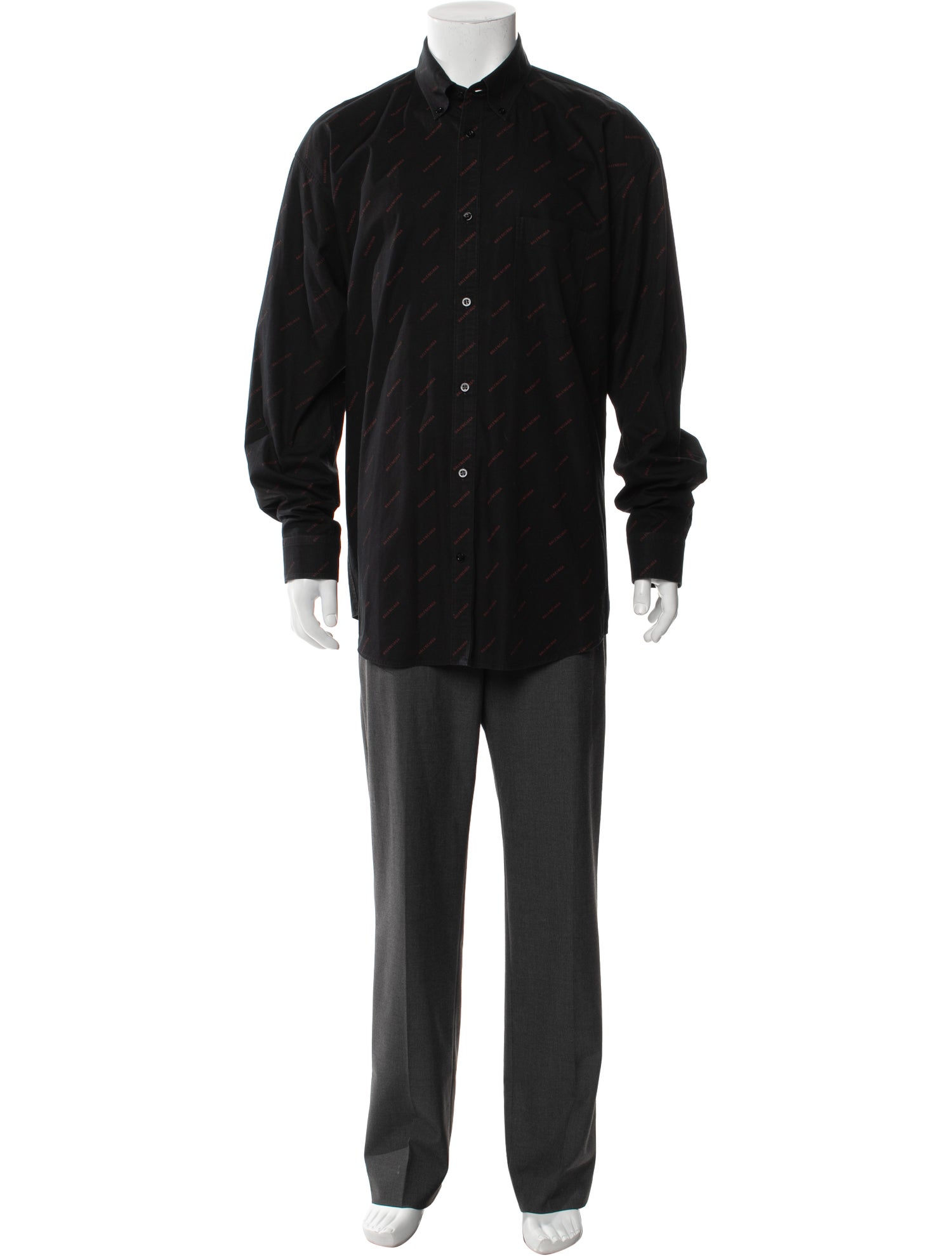 Balenciaga 2018 Long Sleeve Shirt