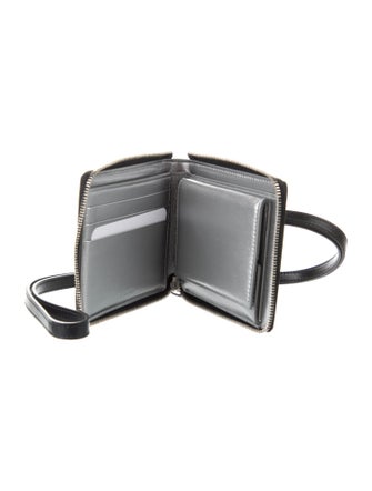 Balenciaga Leather Printed Wallet