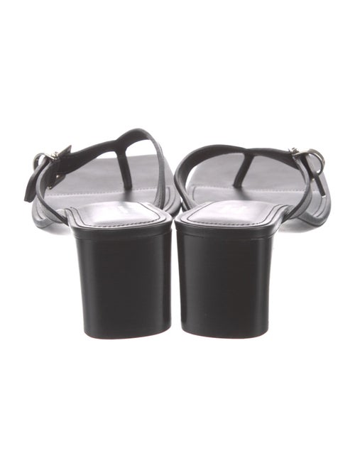 Balenciaga Bel Air Leather Slides