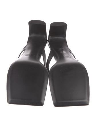 Balenciaga Bel Air Leather Slides