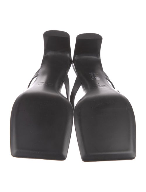 Balenciaga Bel Air Leather Slides