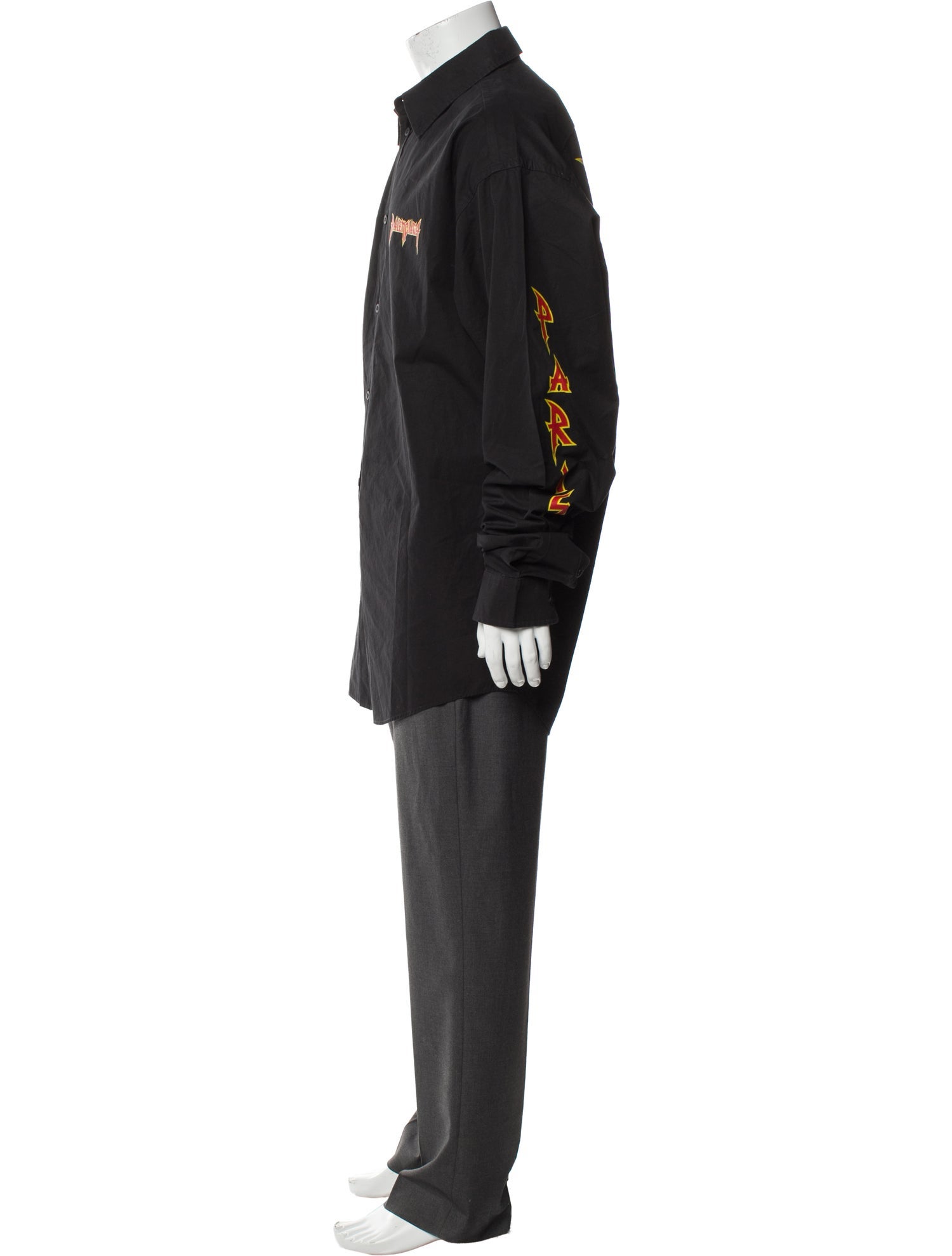 Balenciaga 2022 Graphic Print Shirt