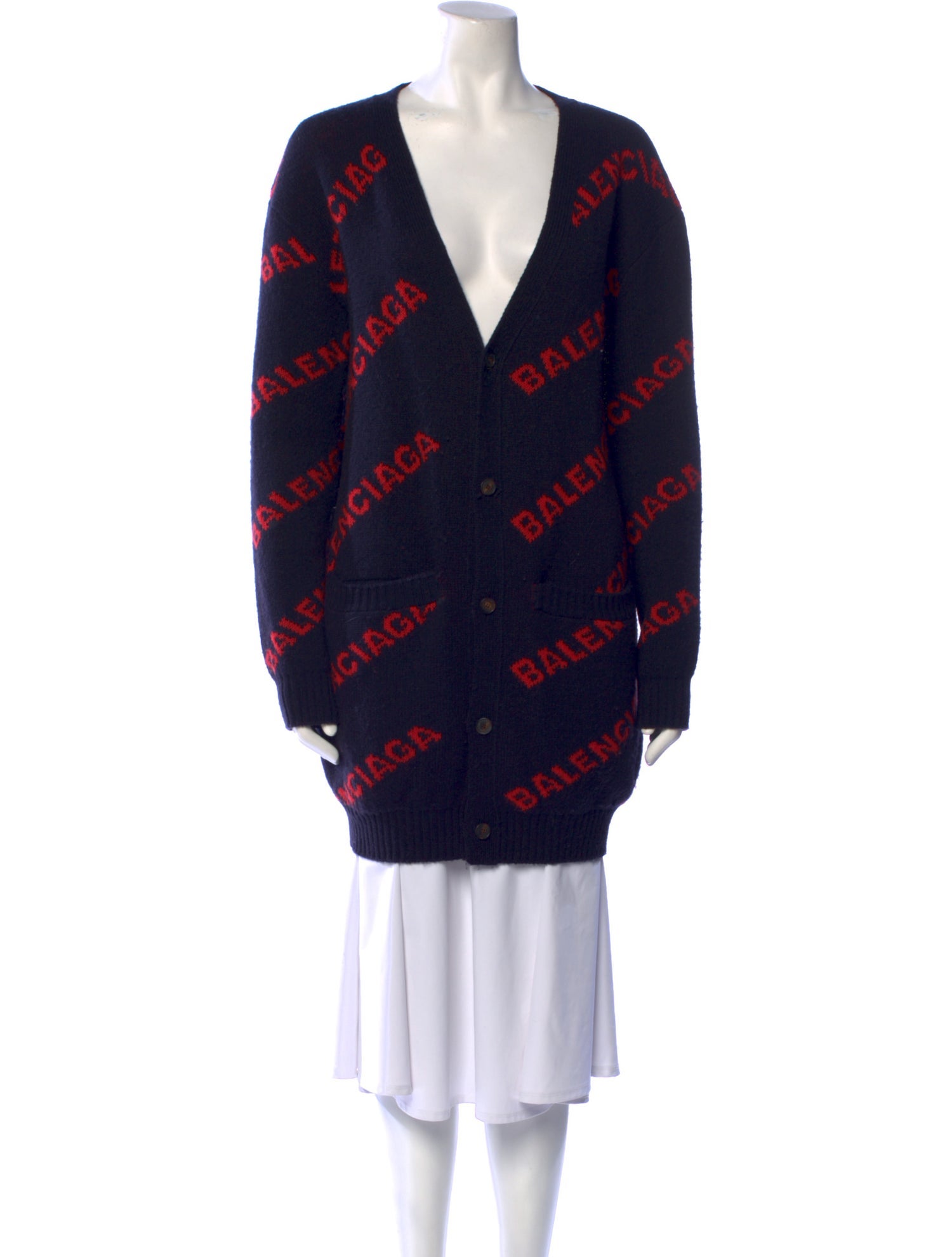 Balenciaga 2018 Virgin Wool Sweater