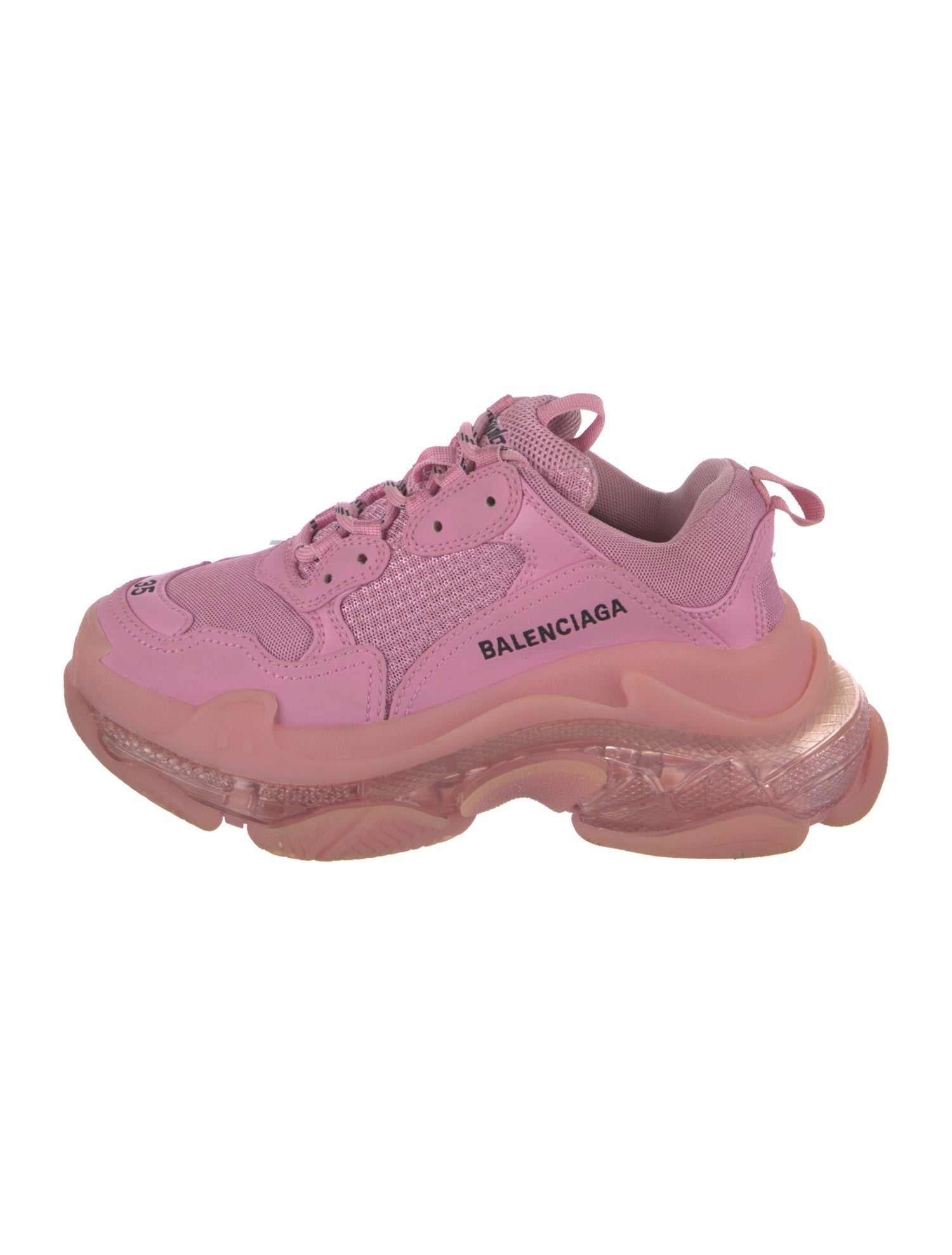 Balenciaga Triple S 'Clear Sole' Chunky Sneakers