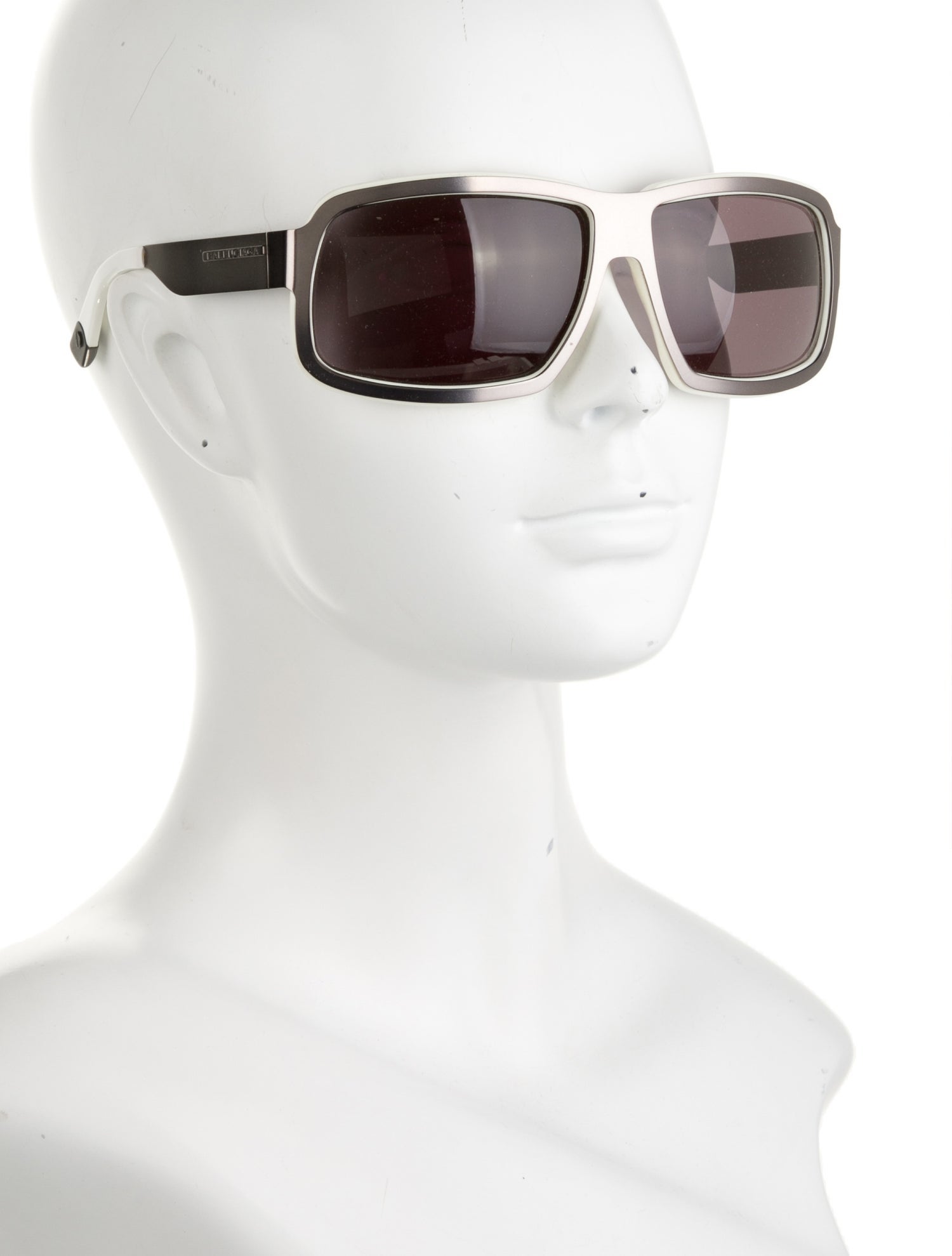 Balenciaga Square Tinted Sunglasses