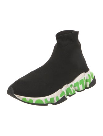 Balenciaga Speed Trainer 'Graffiti' Sock Sneakers