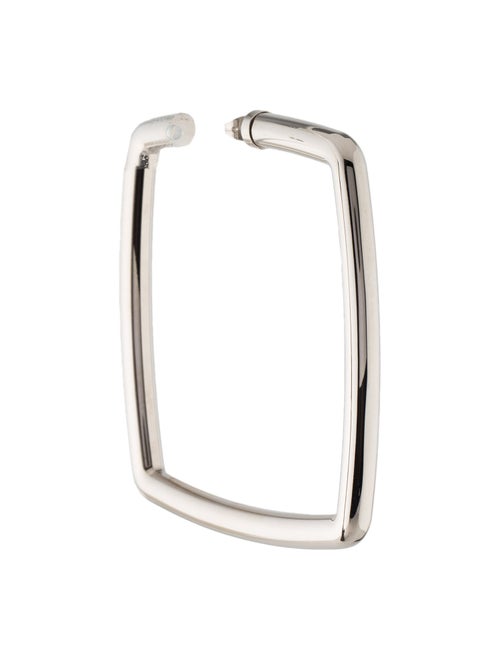 Balenciaga Square Hoop Earring
