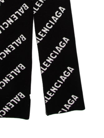 Balenciaga Wool Printed Scarf